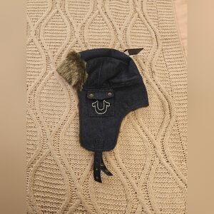 True Religion Trapper Faux fur hat